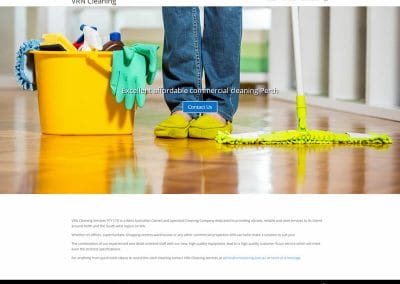 New website for VRN Cleaning