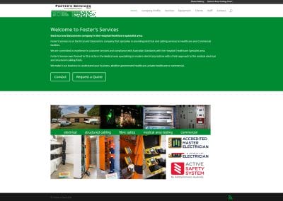 Fosters Electrical Website Redevelopment